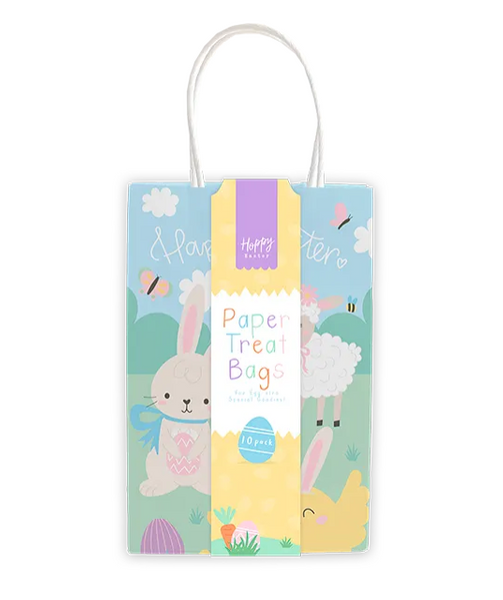 Easter Paper Treat Bags 10pk