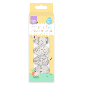 Easter Hanging Egg Decorations 5pk