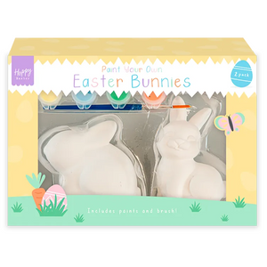 Easter Paint Your Own Bunny 2pk