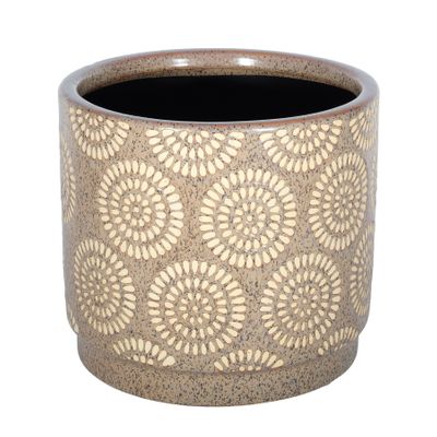 Hortus Hamilton Linea Pot - Brown - Dia20 x H18.5