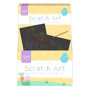 Easter Craft Scratch Art 