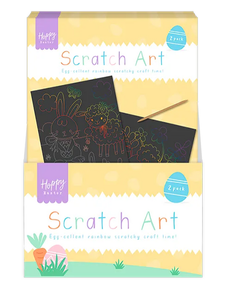 Easter Craft Scratch Art 