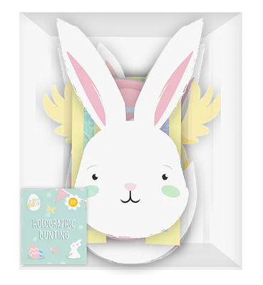 Happy Easter Holographic Bunting (2m)