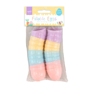 Easter Fillable Eggs (12 Pack)