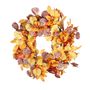 Essential Wreath  Autumn Colour Leaves  - 50cm