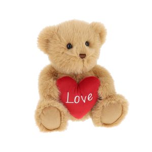 Brown Keeleco Sherwood Bear with Heart (20cm)