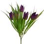 14" Tulip Bush Purple