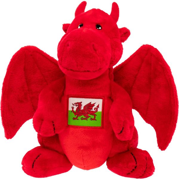 Suki Fury Dragon with Welsh Flag