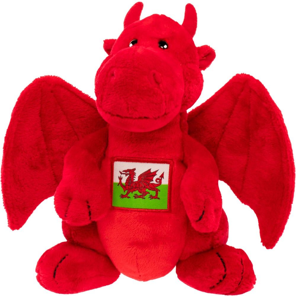 Suki Fury Dragon with Welsh Flag