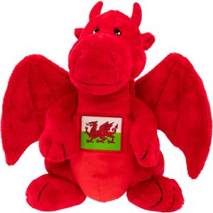 Suki Fury Dragon with Welsh Flag