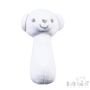 White Eco Recycled Bear Squeaky Toy 