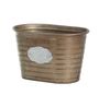 17cm Metal Flower Pot Copper