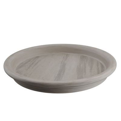 Basalt Umbra Saucer ( 32 x 4cm)