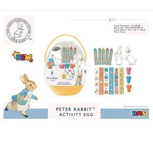 PETER RABBIT ACTIVITY EGG - LARGE 