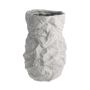Textured Cylinder Ceramic Vase 16.3cm