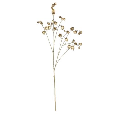 Botanica Houzuki Fruit Branch - Metallic  - 123cm