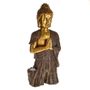 Zen Meditating Buddha With Solar Light
