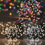 200 Solar Fairy Lights 20.9m 2 functions 3 Asst, Warm white, White, Multi