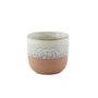 Hortus Bordeaux Stoneware Pot  - Pink - Dia7 x H6.5cm