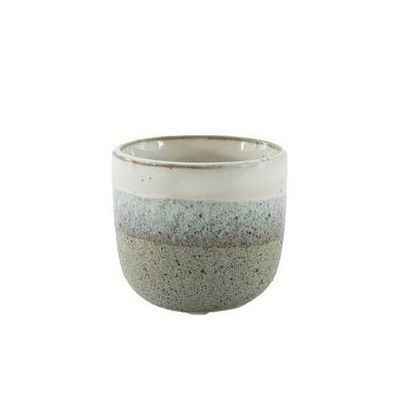 Hortus Bordeaux Stoneware Pot  - Grey - Dia7 x H6.5cm