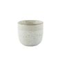 Hortus Bordeaux Stoneware Pot  - White - Dia7 x H6.5cm
