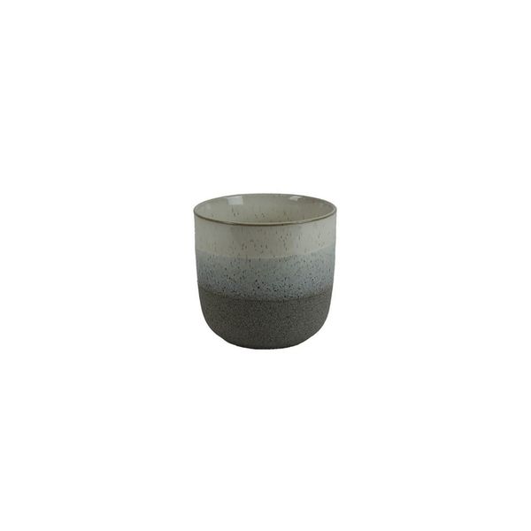 Hortus Bordeaux Stoneware Pot  - Grey - Dia 13 x H12cm