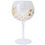 I Love You Mum Flower Gin Glass