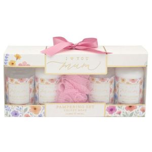 I Love You Mum Flower Pampering Set