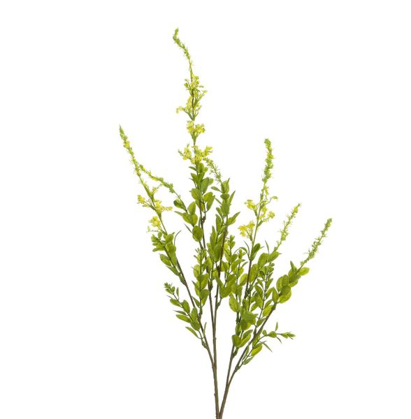 82cm Larkspur Spray Yellow