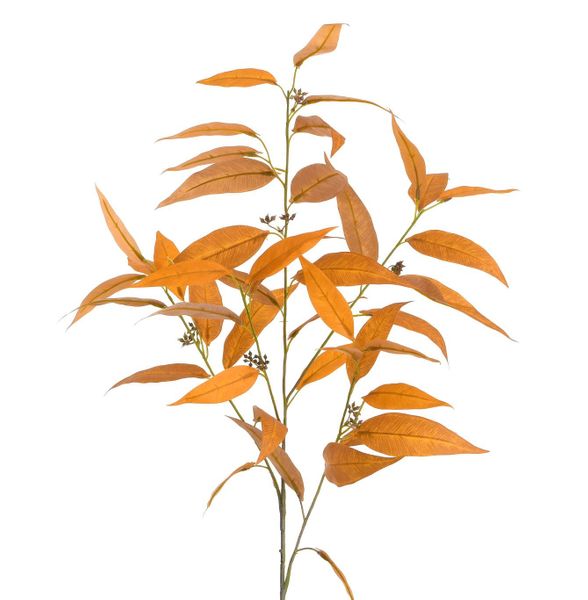 100cm Leaf Spray Orange