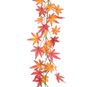 180cm Maple Garland Orange/Red