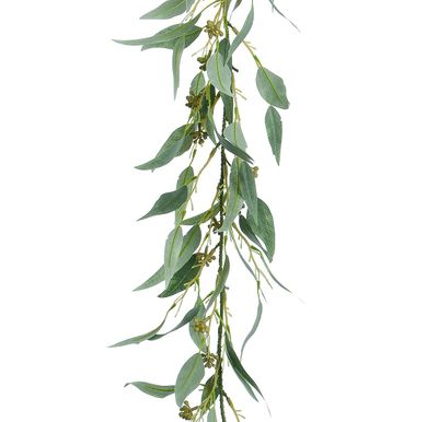 163cm Eucalyptus Willow Garland