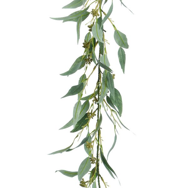 163cm Eucalyptus Willow Garland