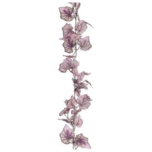 183cm Angel Leaf Garland Purple