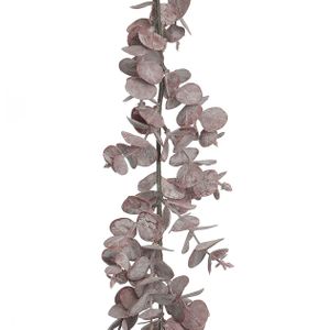182cm Eucalyptus Garland Burgundy