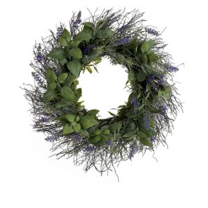 22" Lavender Wreath