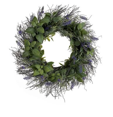 22" Lavender Wreath