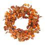 60cm Mixed Leaf Autumn Wreath