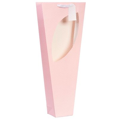 Pink Polka Large Orchid Bag