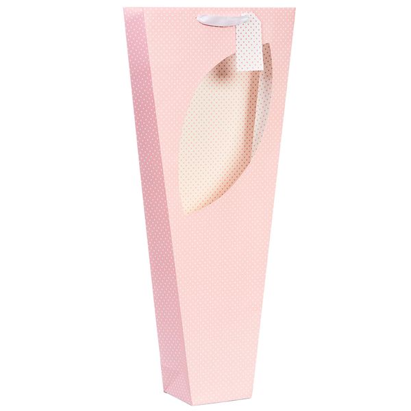 Pink Polka Large Orchid Bag