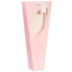 Pink Polka Large Orchid Bag