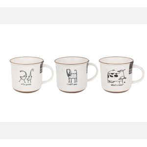 Animal Outline Print Mug