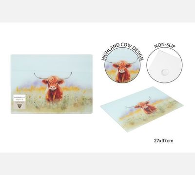Highland cow worktop saver
