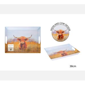 Highland Cow serving Tray