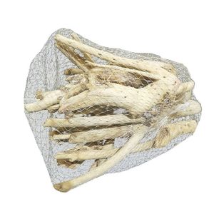 Netted bag of driftwood 150g
