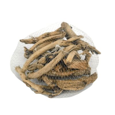 Netted bag of driftwood 100g