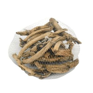 Netted bag of driftwood 100g