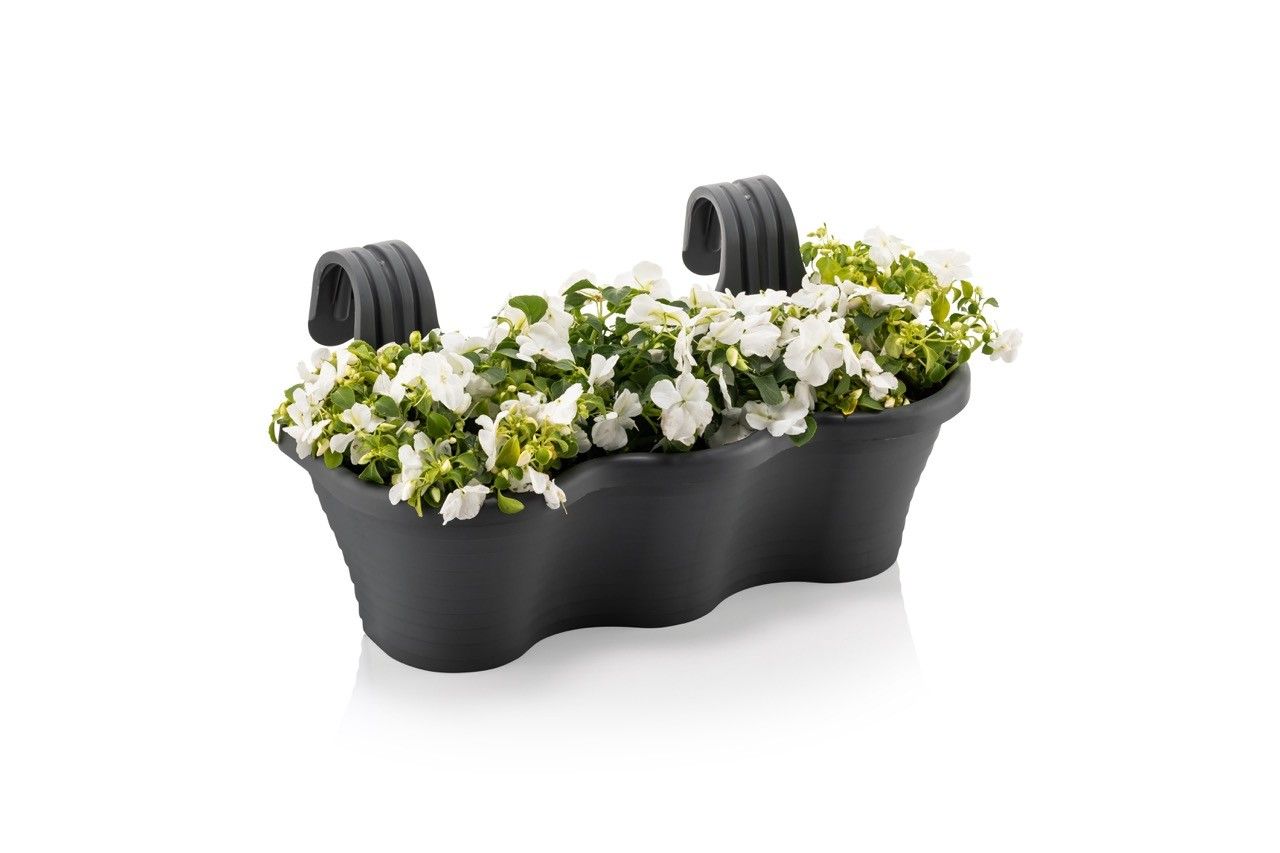 Anthracite 10L Hanging Pot