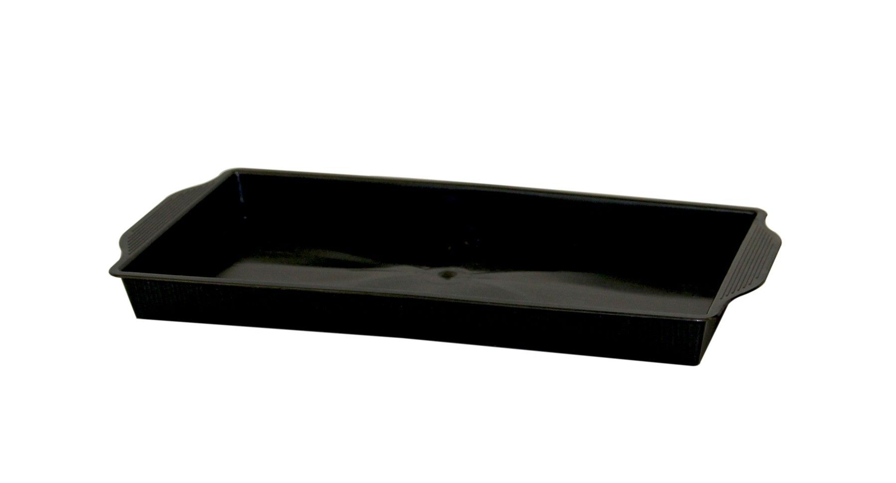 Floral Tray Black pk of 10