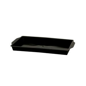 Floral Tray Black pk of 10